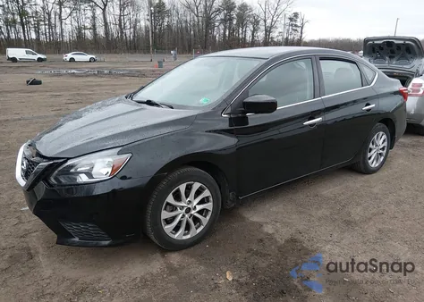2019 Nissan Sentra Sv z USA, uszkodzony, nr VIN 3N1AB7AP9KY255406